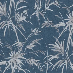 2979-37376-6 Hali Blue Fronds Wallpaper