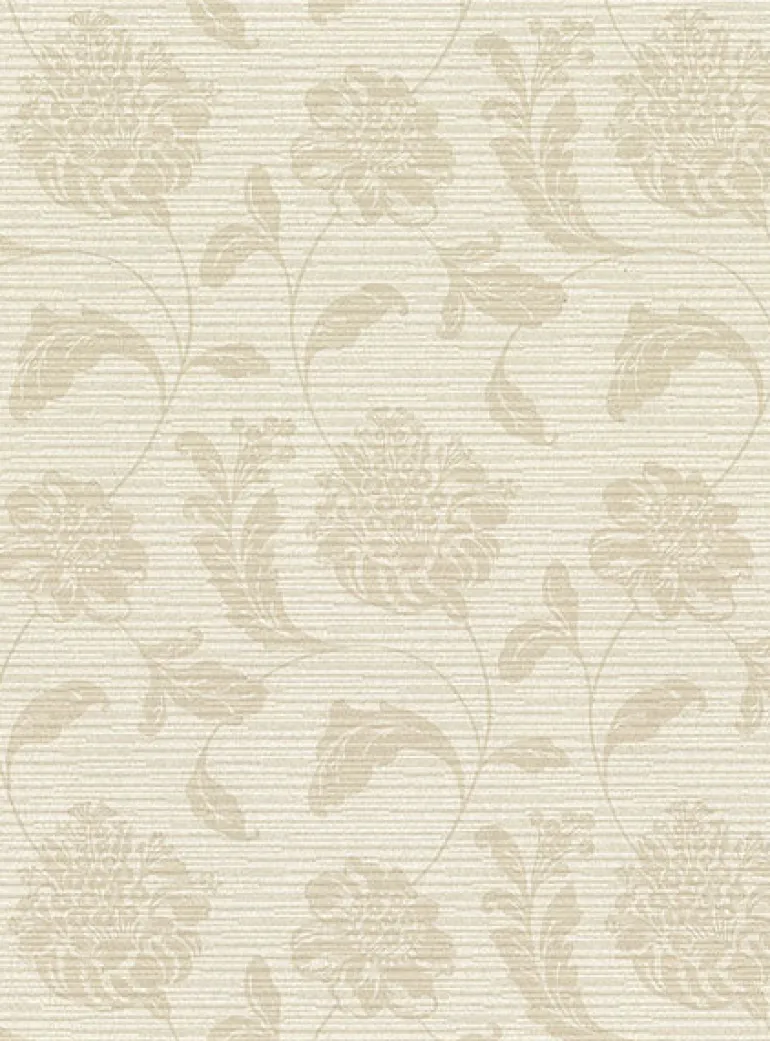 2910-2753 Holiday Beige Jacobean Wallpaper