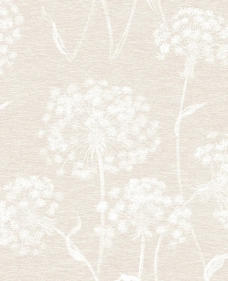 2836-24578 Horatio Cream Dandelion Wallpaper