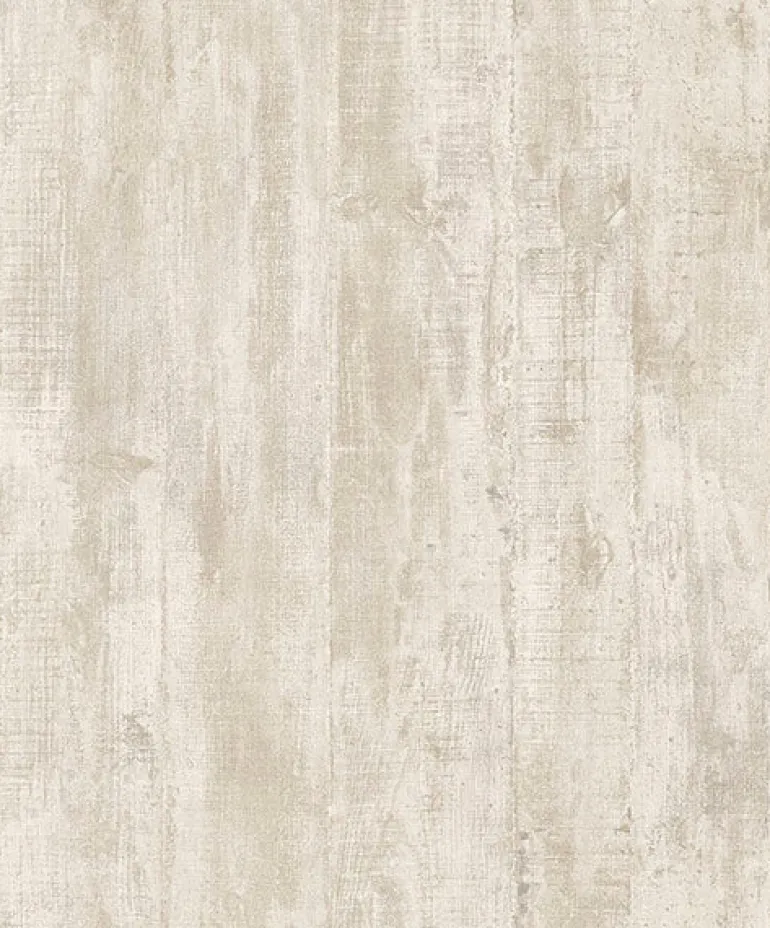 4020-68317 Huck Cream Weathered Wood Plank Wallpaper