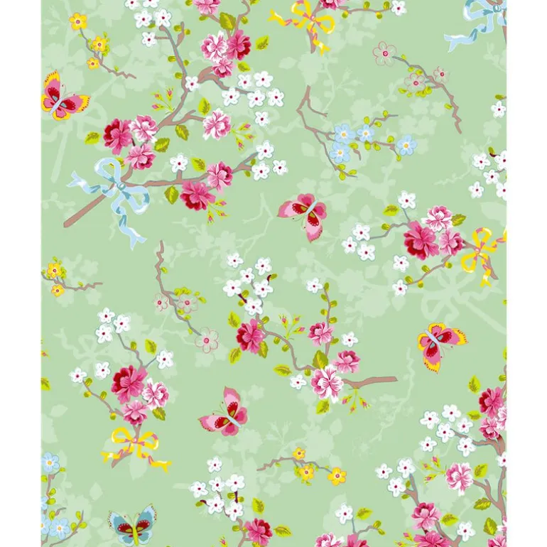 375073 Ilse Mint Cherry Blossom Wallpaper