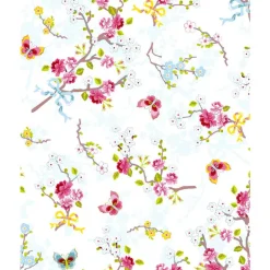 375070 Ilse Silver Cherry Blossom Wallpaper