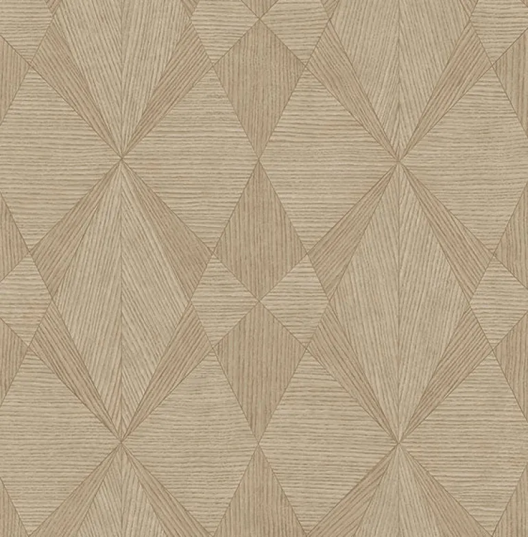 2896-25330 Intrinsic Light Brown Textured Geometric Wallpaper