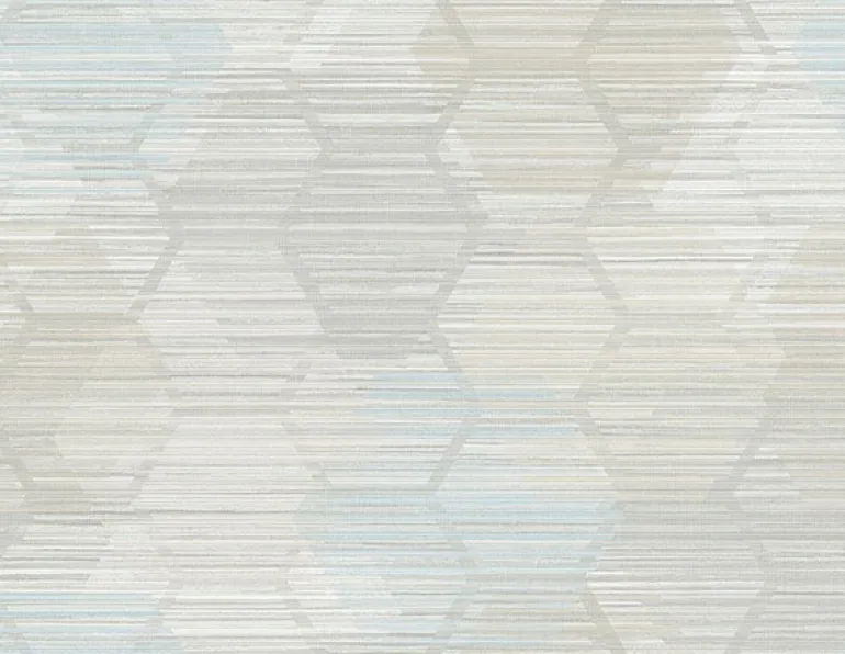 2949-60502 Jabari Grey Geometric Faux Grasscloth Wallpaper