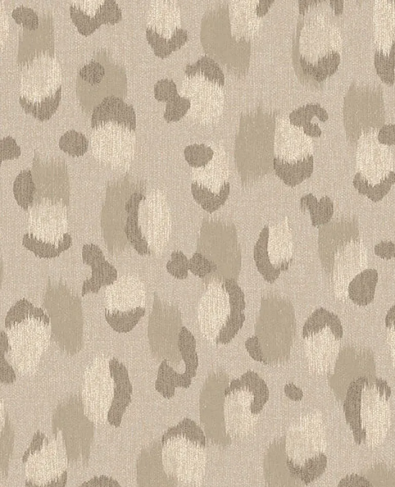 300541 Javan Taupe Leopard Wallpaper