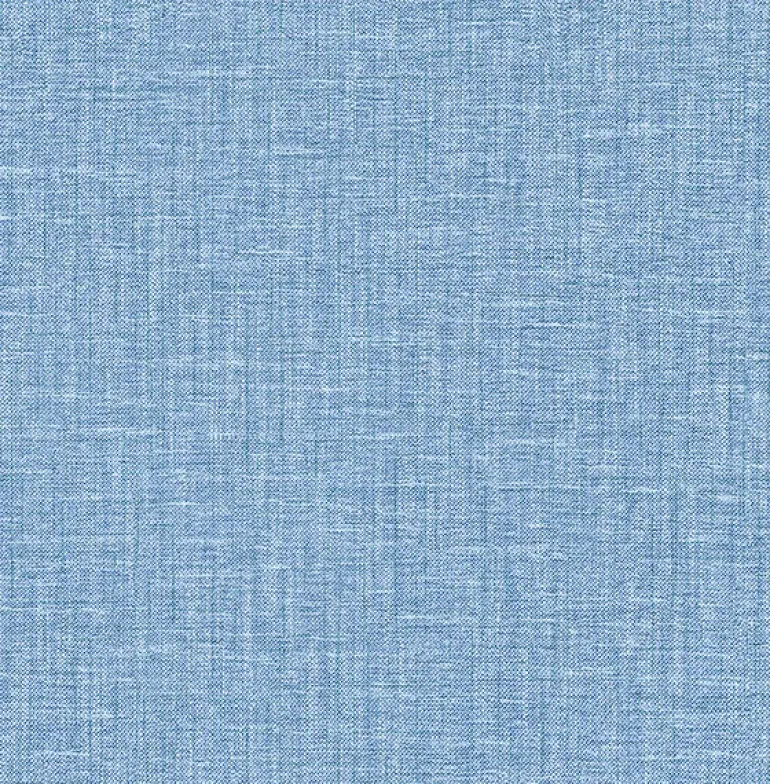 2903-25873 Jocelyn Blue Faux Linen Wallpaper