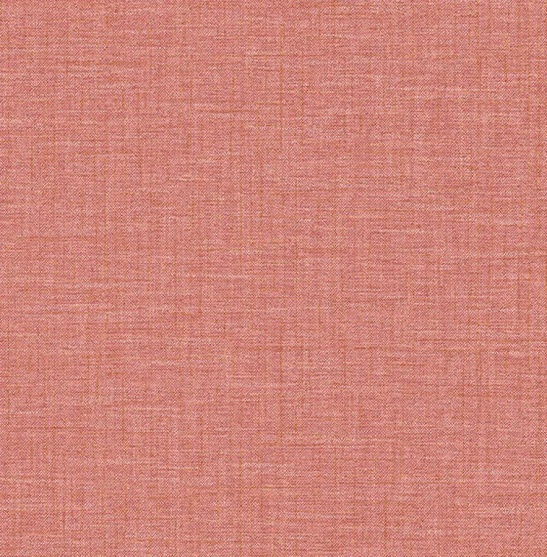 2903-25872 Jocelyn Pink Faux Linen Wallpaper