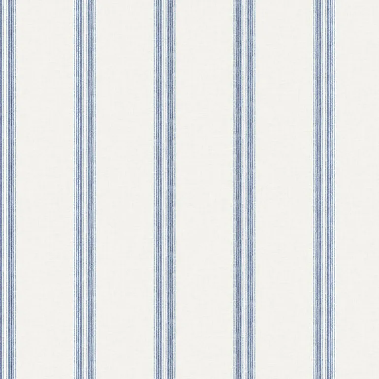 3119-13072 Johnny Navy Stripes Wallpaper