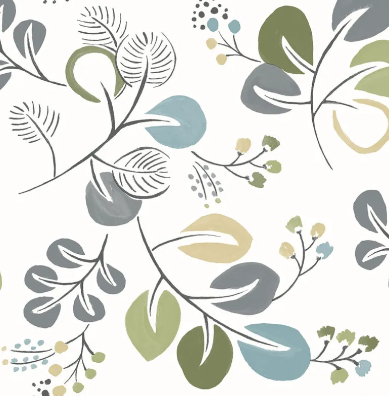 2821-25123 Jona Green Trail Wallpaper
