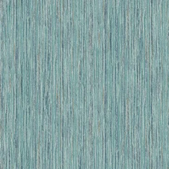 2971-86343 Justina Teal Faux Grasscloth Wallpaper