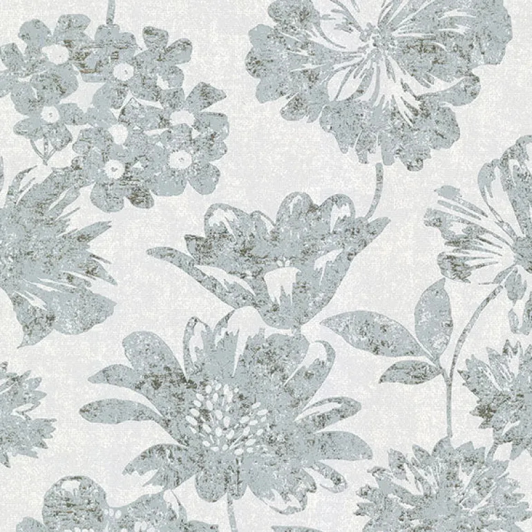 4019-86458 Kala Light Blue Floral Wallpaper