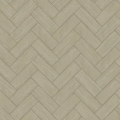 3122-10104 Kaliko Green Wood Herringbone Wallpaper