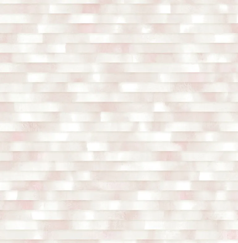 2889-25232 Kalmar Light Pink Hazy Stripe Wallpaper