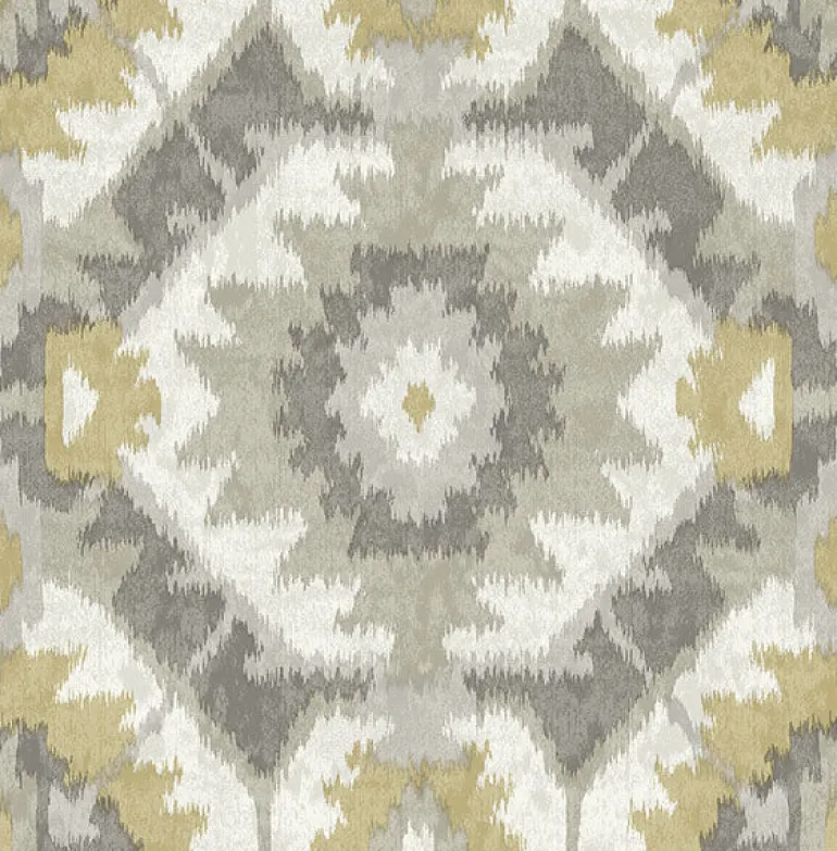 2902-25549 Kazac Grey Shibori Wallpaper