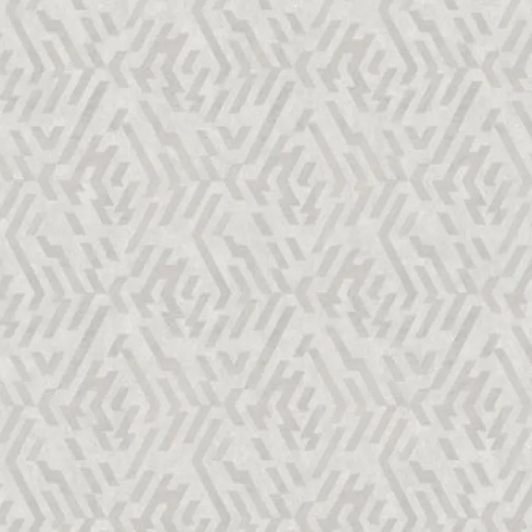 2976-86536 Kila Platinum Geometric Wallpaper