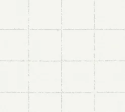 4035-37551-5 Kishi White Tile Wallpaper