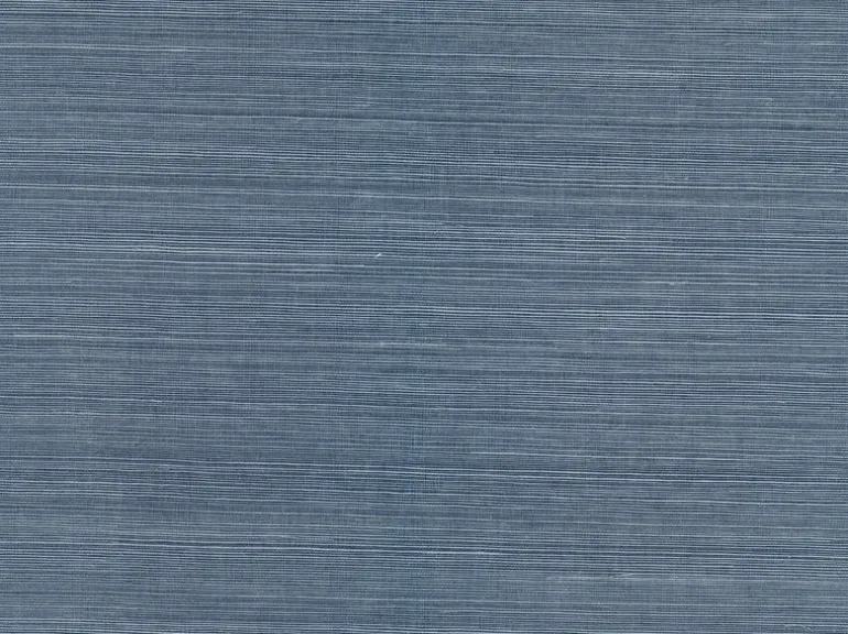 2829-82026 Lamphu Blue Grasscloth Wallpaper