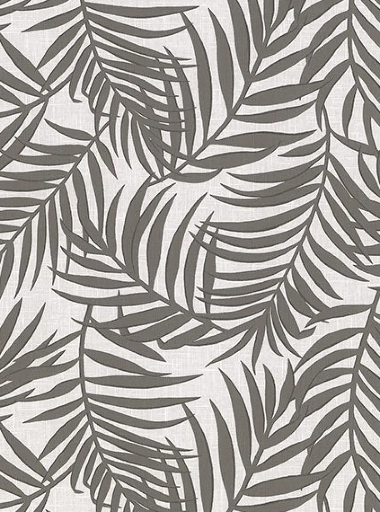 2945-1133 Lanai Grey Fronds Wallpaper