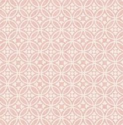 2970-26138 Larsson Pink Ogee Wallpaper