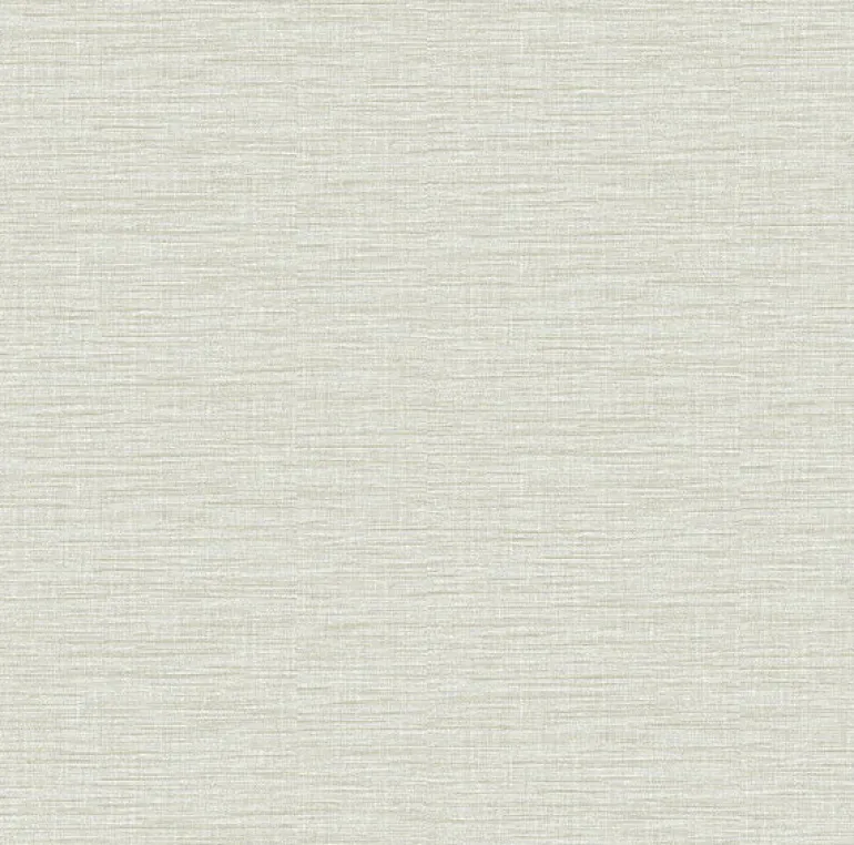 2971-86180 Lela Silver Faux Linen Wallpaper