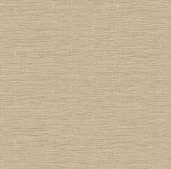 2971-86182 Lela Wheat Faux Linen Wallpaper
