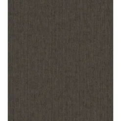 307323 Leonardo Charcoal Flock Stripe Wallpaper