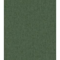 307322 Leonardo Dark Green Flock Stripe Wallpaper