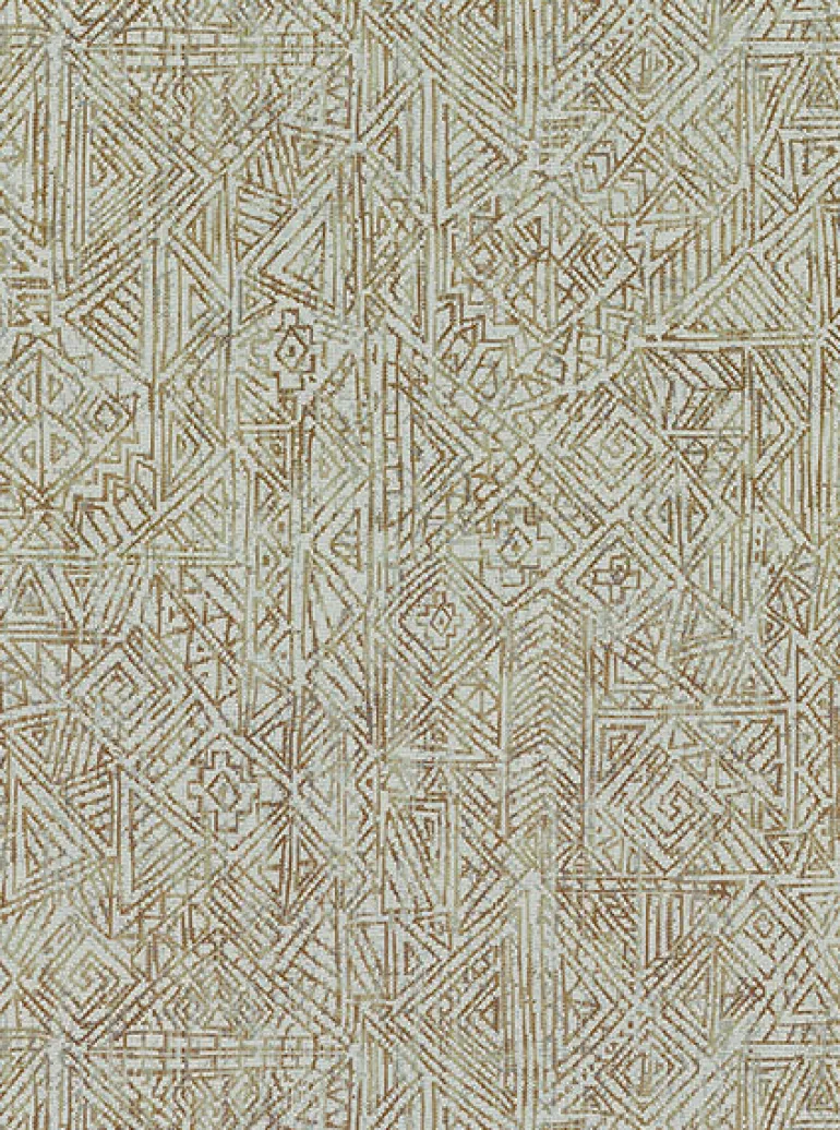 391521 Longmont Aqua Global Geometric Wallpaper