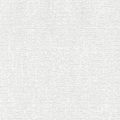4000-67474 Lou White Stucco Linen Paintable Wallpaper