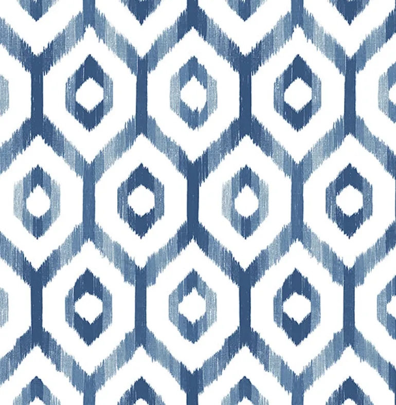 2744-24143 Lucia Blue Diamond Wallpaper