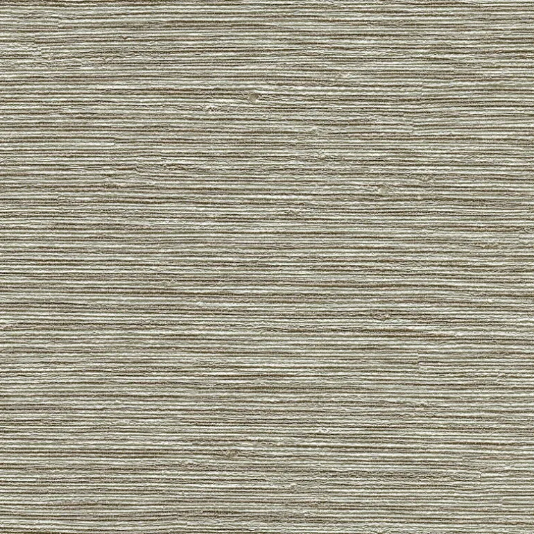 2807-8045 Mabe Taupe Faux Grasscloth Wallpaper