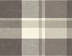 2927-81100 Madaket Charcoal Plaid Wallpaper