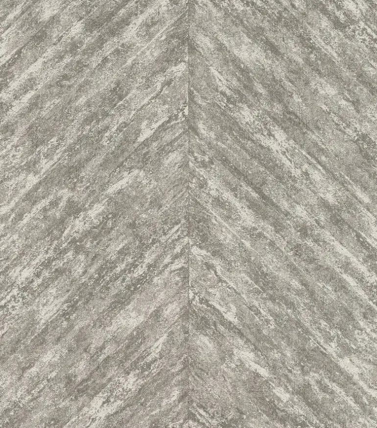 4035-617528 Madoka Sterling Chevron Wallpaper