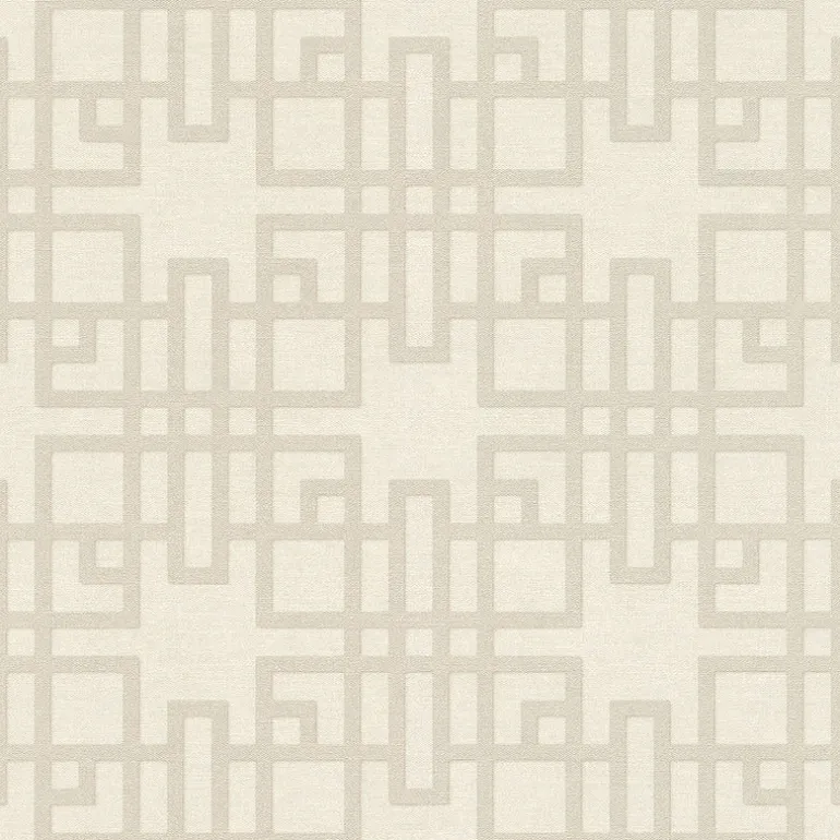 4035-409239 Mana White Trellis Wallpaper