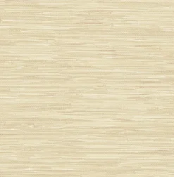 2767-22267 Maytal Light Yellow Faux Grasscloth Wallpaper