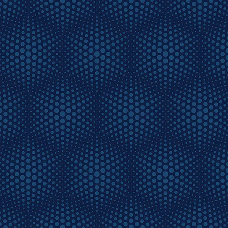 4020-50601 Milo Blue Bubble Geometric Wallpaper