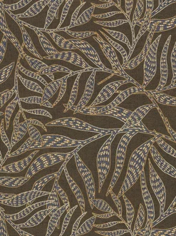 391550 Montrose Brown Leaves Wallpaper