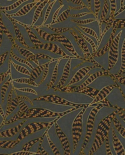 391553 Montrose Multicolor Leaves Wallpaper