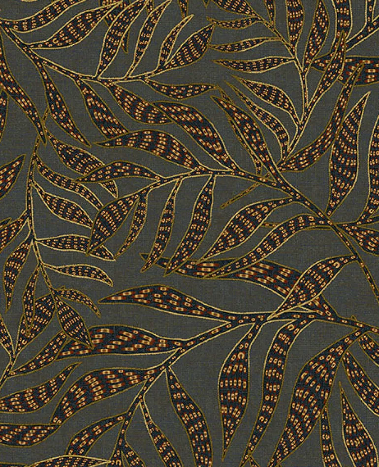 391553 Montrose Multicolor Leaves Wallpaper