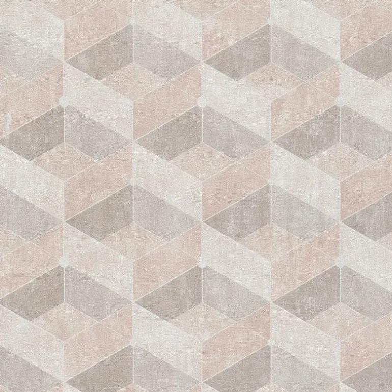 4082-382021 Muir Pastel Geo Wallpaper