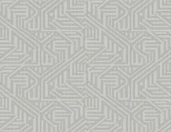 2949-60628 Nambiti Grey Geometric Wallpaper