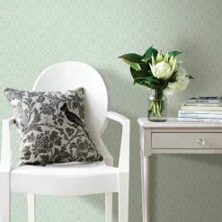 3117-24176 Napa Mint Geometric Wallpaper