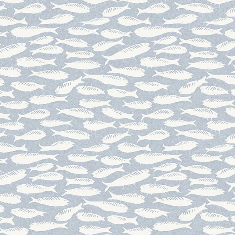 3122-10512 Nunkie Denim Sardine Wallpaper