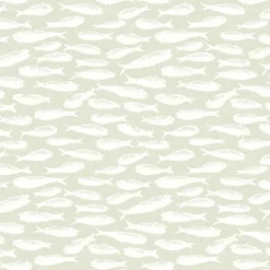 3122-10514 Nunkie Sage Sardine Wallpaper