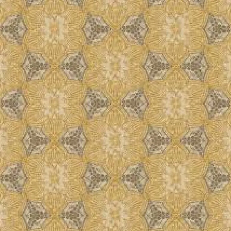 376095 Ochre Boho Flower Wallpaper Mural