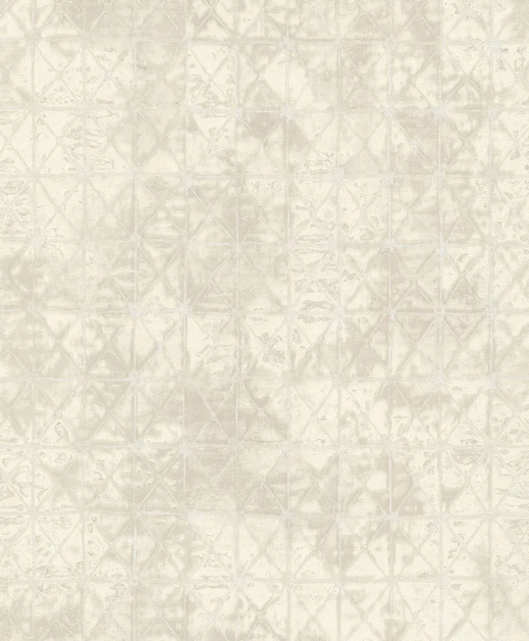 2971-86372 Odell Cream Antique Tiles Wallpaper
