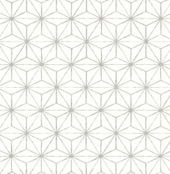 2764-24310 Orion Grey Geometric Wallpaper