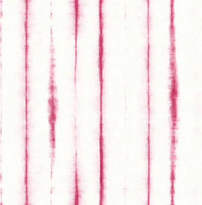 2969-26050 Orleans Pink Shibori Faux Linen Wallpaper