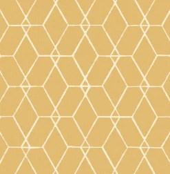 2889-25253 Osterlen Yellow Trellis Wallpaper
