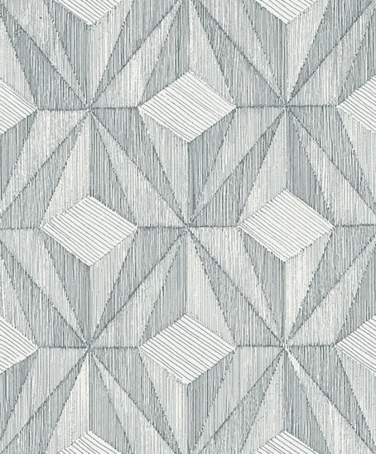 2908-87103 Paragon Slate Geometric Wallpaper